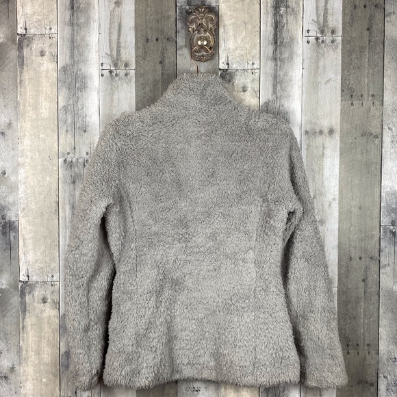 Patagonia Woman’s Los Gatos Fleece Jacket in Light Grey Size Medium - Picture 4 of 16